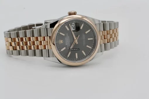 Perfect Replica Rolex Datejust 126201 Caliber 3235 Automatic Movement 36mm Gold/steel Case Mens/unisex Watch - Image 9