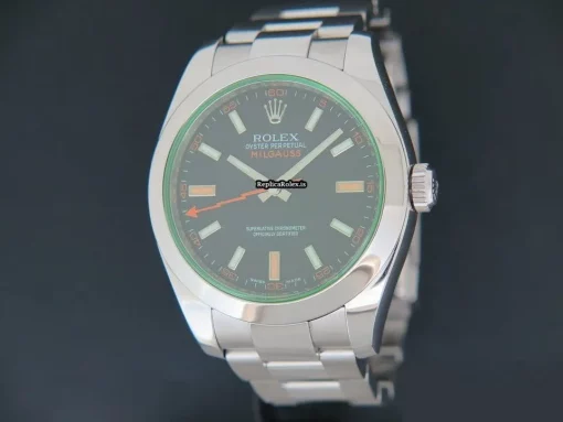 Awesome Replica Rolex Milgauss 116400gv Automatic Movement 40mm Steel Case Mens/unisex Watch