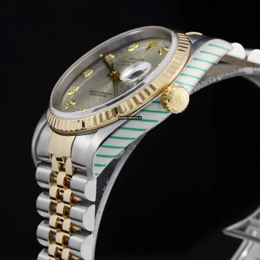 Lovely Knockoff Rolex Datejust 16233 Caliber 3135 Automatic Movement 36mm Steel Case Mens/unisex Watch - Image 11