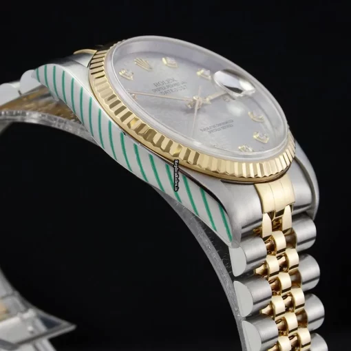 Lovely Knockoff Rolex Datejust 16233 Caliber 3135 Automatic Movement 36mm Steel Case Mens/unisex Watch - Image 12