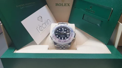 Durable Fake Rolex Gmt-master II 126710blro Caliber 3285 Automatic Movement 40mm Steel Case Mens/unisex Watch - Image 2