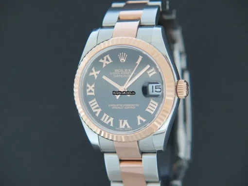 Beautiful Fake Rolex Lady-datejust 178271 Automatic Movement 31mm Gold/steel Case Mens/unisex Watch