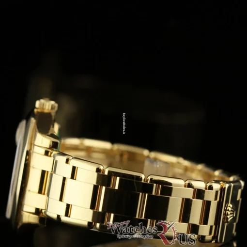 Unique Replica Rolex Pearlmaster 81208 Caliber 2235 Automatic Movement 34mm Yellow Gold Case Womens Watch - Image 3