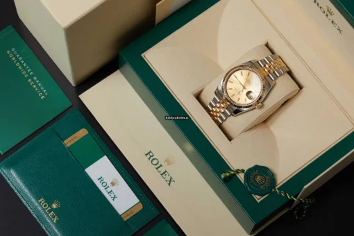 Fabulous Replica Rolex Datejust 116233 Caliber 3135 Automatic Movement 36mm Gold/steel Case Mens/unisex Watch - Image 6