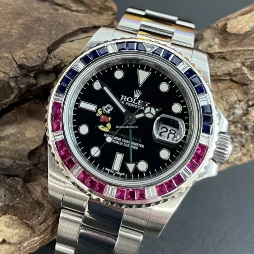 Lovely Replica Rolex Gmt-master II 116710ln Automatic Movement 40mm Steel Case Watch