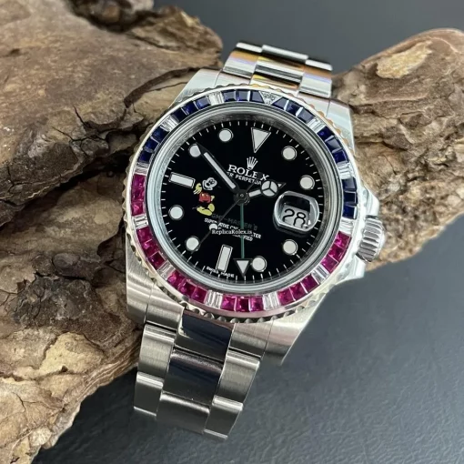 Lovely Replica Rolex Gmt-master II 116710ln Automatic Movement 40mm Steel Case Watch - Image 2