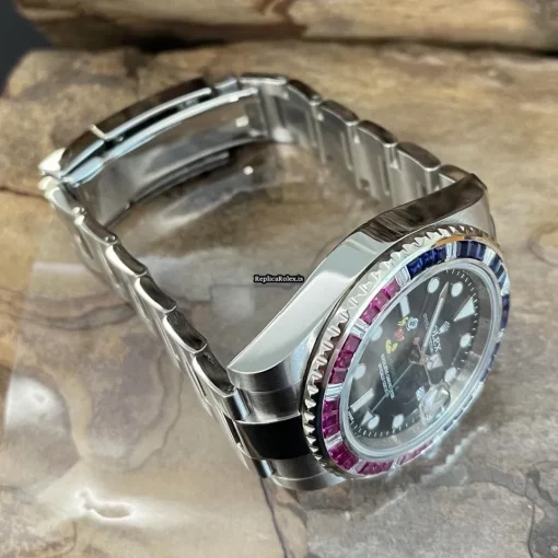 Lovely Replica Rolex Gmt-master II 116710ln Automatic Movement 40mm Steel Case Watch - Image 4