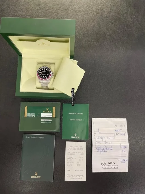 Lovely Replica Rolex Gmt-master II 116710ln Automatic Movement 40mm Steel Case Watch - Image 7