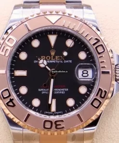 High Quality Fake Rolex Yacht-master 37 268621 Automatic Movement 37mm Gold/steel Case Mens/unisex Watch