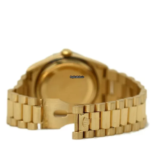 Appealing Replica Rolex Day-date 36 18038 Automatic Movement 36mm Yellow Gold Case Mens/unisex Watch - Image 4