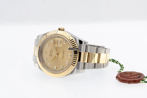 Marvellous Copies Rolex Datejust II 116333 Caliber 3136 Automatic Movement 41mm Gold/steel Case Mens/unisex Watch - Image 5
