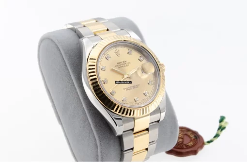 Marvellous Copies Rolex Datejust II 116333 Caliber 3136 Automatic Movement 41mm Gold/steel Case Mens/unisex Watch - Image 8