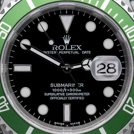 Affordable Knockoff Rolex Submariner Date 16610lv Caliber 3135 Automatic Movement 40mm Steel Case Mens/unisex Watch - Image 3