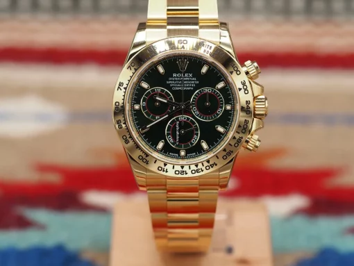 Awesome Replica Rolex Daytona 116508 Caliber 4130 Automatic Movement 40mm Yellow Gold Case Mens/unisex Watch - Image 5