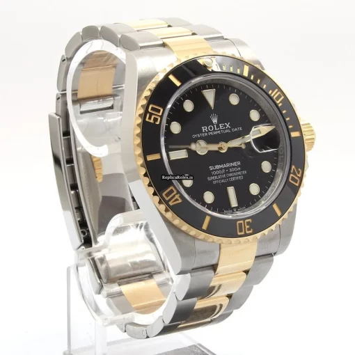 Special Fake Rolex Submariner Date 126613ln Automatic Movement 41mm Gold/steel Case Watch - Image 3