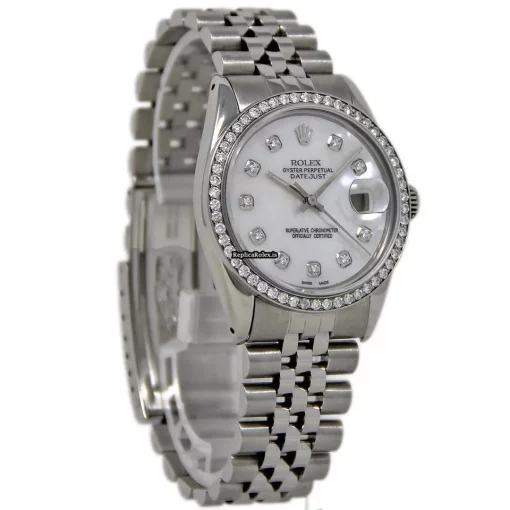 Good Replica Rolex Datejust 16014 Automatic Movement 36mm Steel Case Womens Watch - Image 5