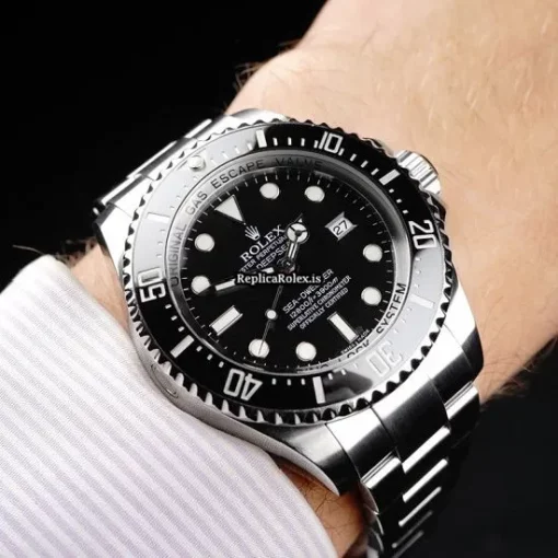 Aaa Imitation Rolex Sea-dweller Deepsea 116660 Automatic Movement 44mm Steel Case Mens/unisex Watch - Image 13