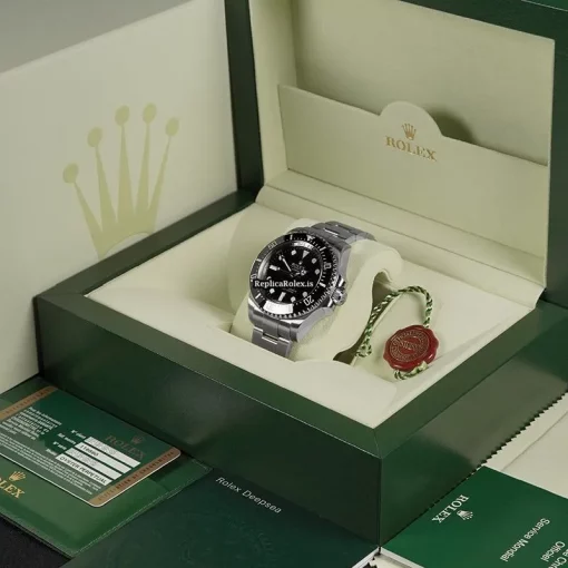 Aaa Imitation Rolex Sea-dweller Deepsea 116660 Automatic Movement 44mm Steel Case Mens/unisex Watch - Image 14