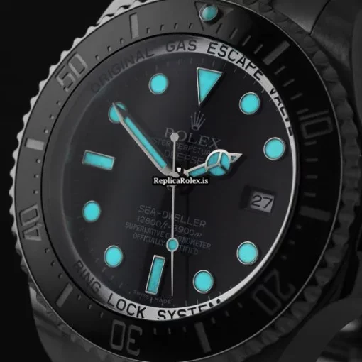 Aaa Imitation Rolex Sea-dweller Deepsea 116660 Automatic Movement 44mm Steel Case Mens/unisex Watch - Image 2