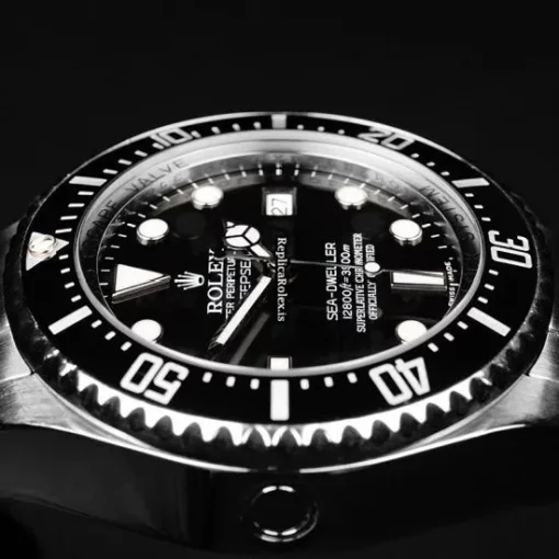 Aaa Imitation Rolex Sea-dweller Deepsea 116660 Automatic Movement 44mm Steel Case Mens/unisex Watch - Image 9