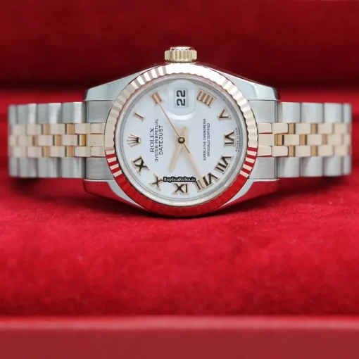 1:1 Knockoff Rolex Lady-datejust 179171 Caliber 2235 Automatic Movement 26mm Rose Gold Case Womens Watch - Image 5