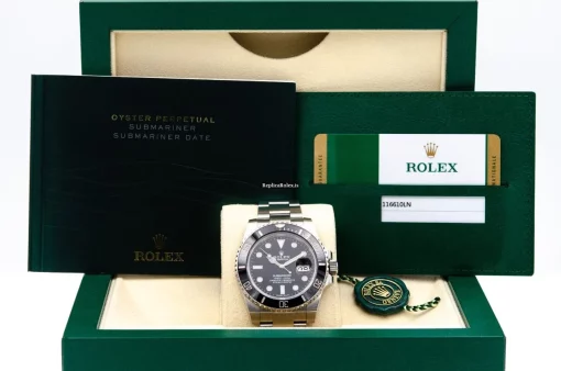 Cheap Fake Rolex Submariner Date 116610ln Caliber 3135 Automatic Movement 40mm Steel Case Mens/unisex Watch - Image 9