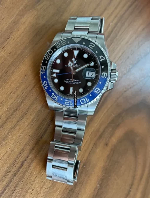 Incredible Replica Rolex Gmt-master II 116710blnr Caliber 3285 Automatic Movement 40mm Steel Case Mens/unisex Watch - Image 8