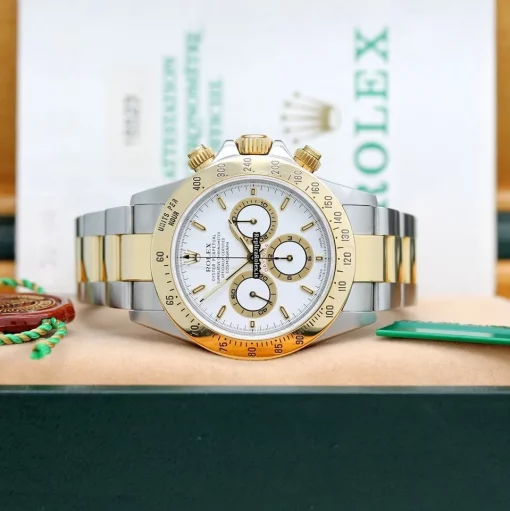 Swiss Fake Rolex Daytona 16523 Caliber 4030 Automatic Movement 40mm Steel Case Mens/unisex Watch - Image 2
