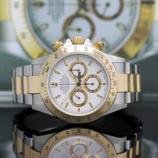 Swiss Fake Rolex Daytona 16523 Caliber 4030 Automatic Movement 40mm Steel Case Mens/unisex Watch - Image 4