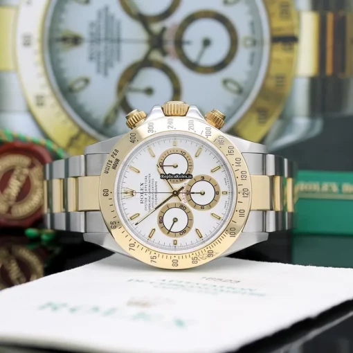Swiss Fake Rolex Daytona 16523 Caliber 4030 Automatic Movement 40mm Steel Case Mens/unisex Watch - Image 5