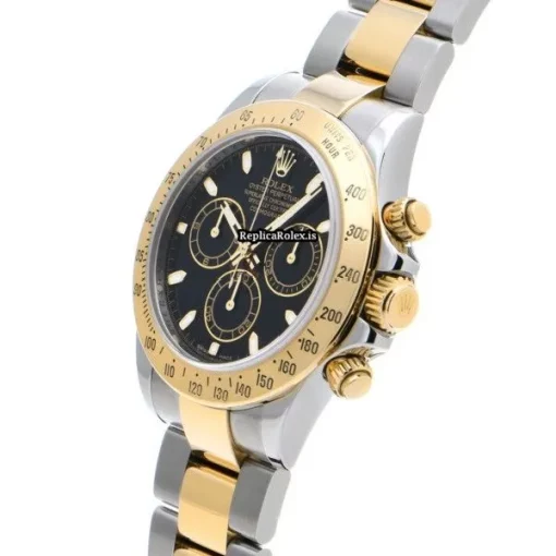 Affordable Imitation Rolex Daytona 116523 Caliber 4130 Automatic Movement 40mm Steel Case Watch - Image 2