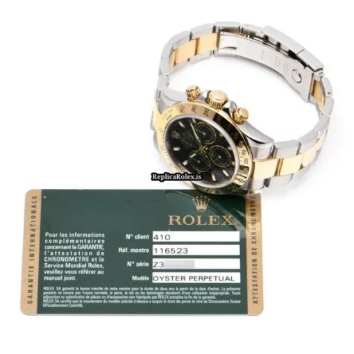 Affordable Imitation Rolex Daytona 116523 Caliber 4130 Automatic Movement 40mm Steel Case Watch - Image 5