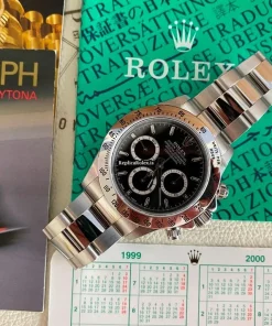 Incredible Replica Rolex Daytona 16520 Zenith El Primero Caliber 4030 Automatic Movement 40mm Steel Case Mens/unisex Watch