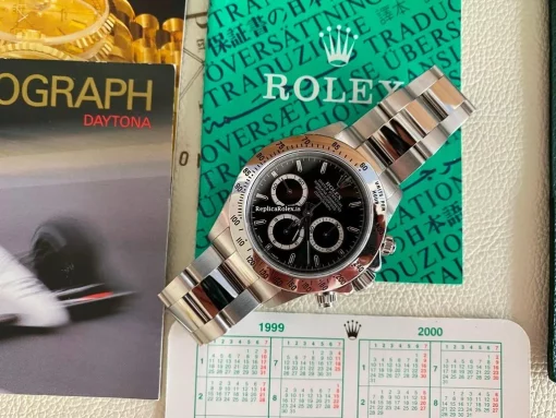 Incredible Replica Rolex Daytona 16520 Zenith El Primero Caliber 4030 Automatic Movement 40mm Steel Case Mens/unisex Watch