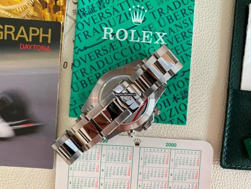 Incredible Replica Rolex Daytona 16520 Zenith El Primero Caliber 4030 Automatic Movement 40mm Steel Case Mens/unisex Watch - Image 14