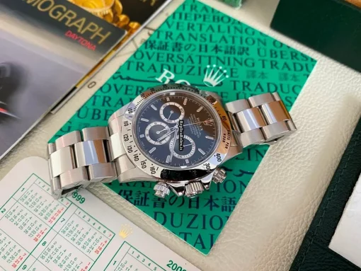 Incredible Replica Rolex Daytona 16520 Zenith El Primero Caliber 4030 Automatic Movement 40mm Steel Case Mens/unisex Watch - Image 7