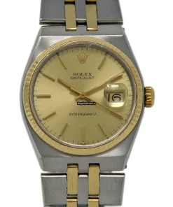Cheap Copy Rolex Datejust Oysterquartz 17013 Quartz Movement 36mm Steel Case Mens/unisex Watch