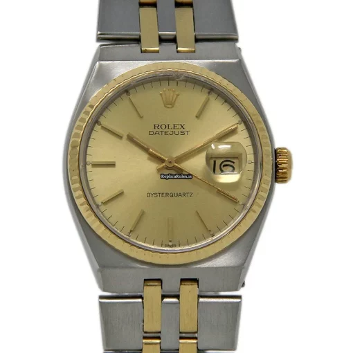 Cheap Copy Rolex Datejust Oysterquartz 17013 Quartz Movement 36mm Steel Case Mens/unisex Watch