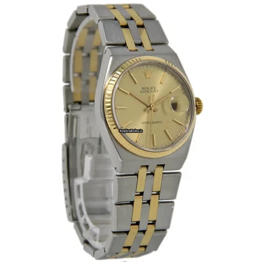 Cheap Copy Rolex Datejust Oysterquartz 17013 Quartz Movement 36mm Steel Case Mens/unisex Watch - Image 5