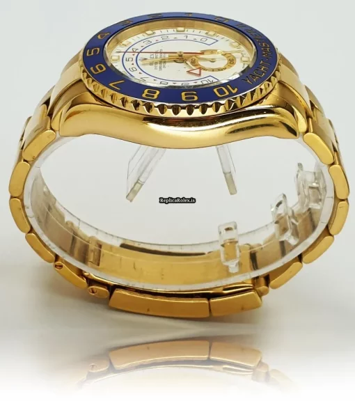 Well Made Replica Rolex Yacht-master II 116688 Caliber 4161 Automatic Movement 44mm Yellow Gold Case Mens/unisex Watch - Image 5