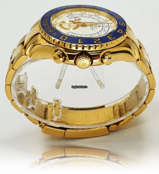 Well Made Replica Rolex Yacht-master II 116688 Caliber 4161 Automatic Movement 44mm Yellow Gold Case Mens/unisex Watch - Image 6