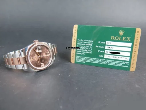 Best Replica Rolex Datejust 116231 Automatic Movement 36mm Gold/steel Case Mens/unisex Watch - Image 4