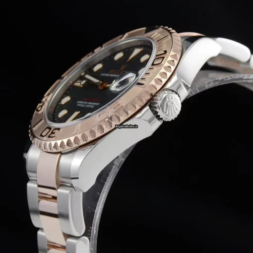 Reliable Replica Rolex Yacht-master 37 268621 Caliber 2236 Automatic Movement 37mm Gold/steel Case Mens/unisex Watch - Image 10