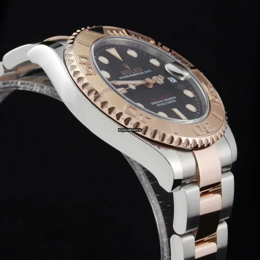 Reliable Replica Rolex Yacht-master 37 268621 Caliber 2236 Automatic Movement 37mm Gold/steel Case Mens/unisex Watch - Image 11