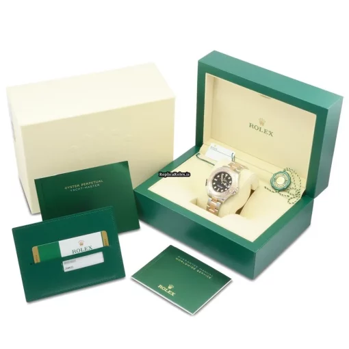 Reliable Replica Rolex Yacht-master 37 268621 Caliber 2236 Automatic Movement 37mm Gold/steel Case Mens/unisex Watch - Image 2