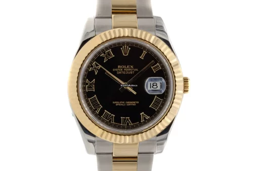 Fantastic Fakes Rolex Datejust II 116333 Caliber 3136 Automatic Movement 41mm Gold/steel Case Mens/unisex Watch