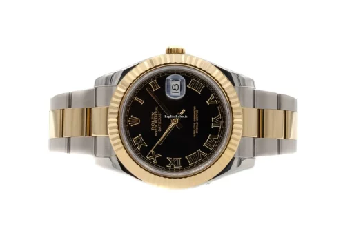 Fantastic Fakes Rolex Datejust II 116333 Caliber 3136 Automatic Movement 41mm Gold/steel Case Mens/unisex Watch - Image 3