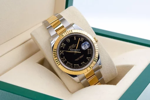 Fantastic Fakes Rolex Datejust II 116333 Caliber 3136 Automatic Movement 41mm Gold/steel Case Mens/unisex Watch - Image 6