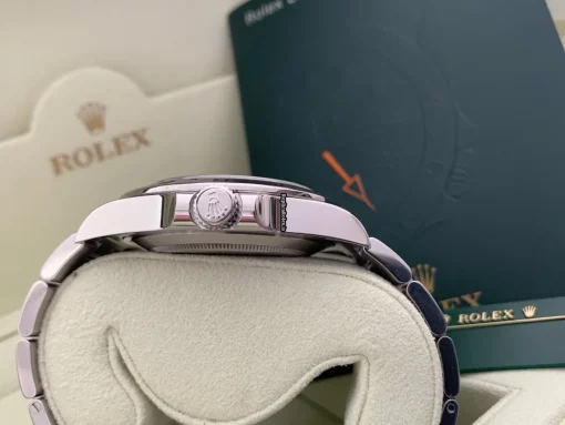 Defect Replica Rolex Explorer II 216570 Caliber 3186 Automatic Movement 42mm Steel Case Mens/unisex Watch - Image 10
