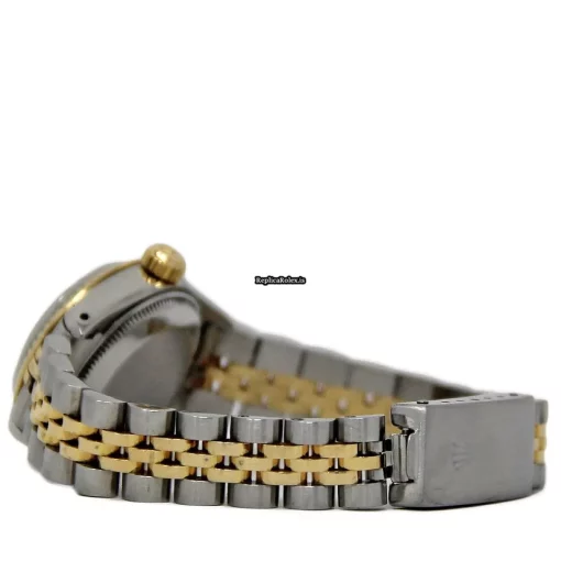 Durable Fake Rolex Oyster Perpetual Lady Date 6919 Automatic Movement 26mm Steel Case Womens Watch - Image 3